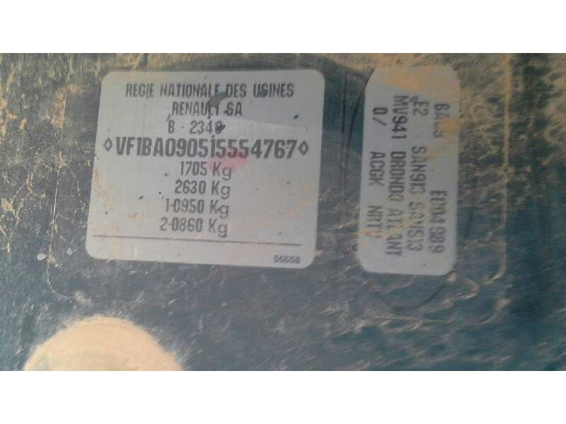 renault megane i berlina hatchback (ba0) del año 1997