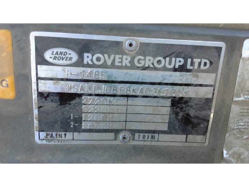 land rover discovery (salljg/lj) del año 1993