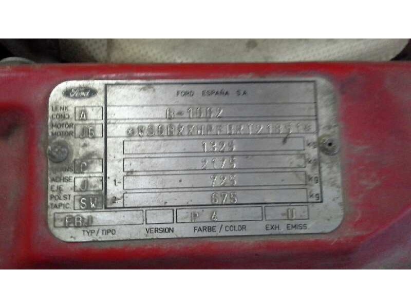 ford fiesta berl./courier del año 1994