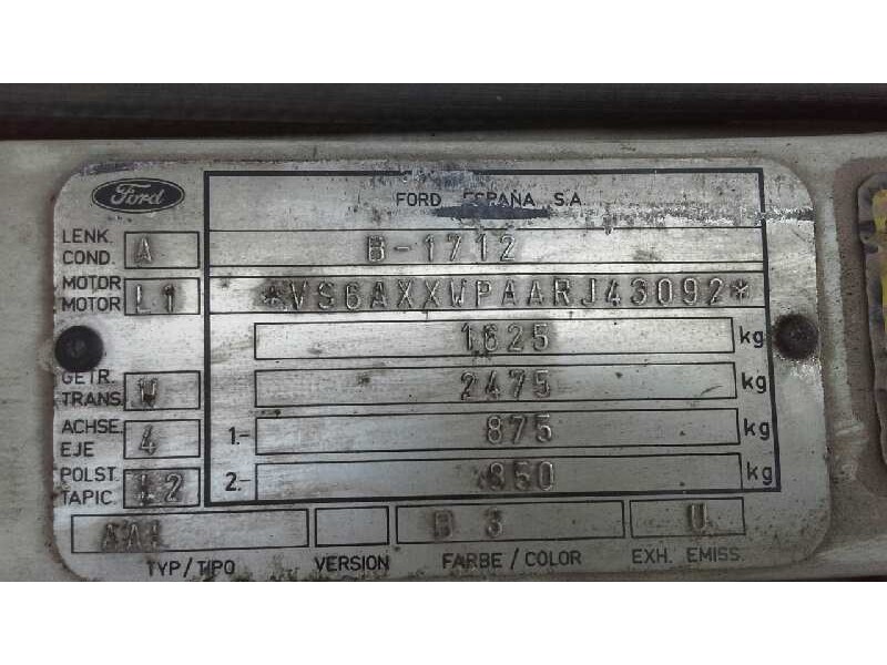 ford escort berlina/turnier del año 1994