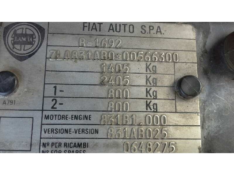 lancia delta del año 1992