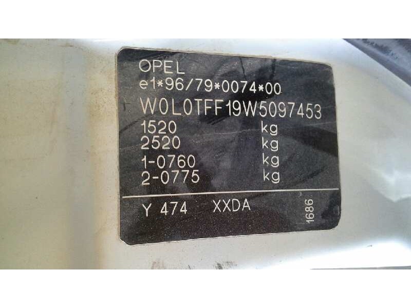 opel astra f berlina del año 1997