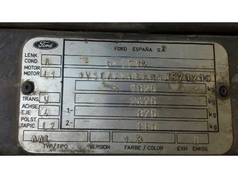 ford escort berlina/turnier del año 1994