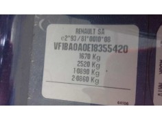 renault megane i berlina hatchback (ba0) del año 1998 2