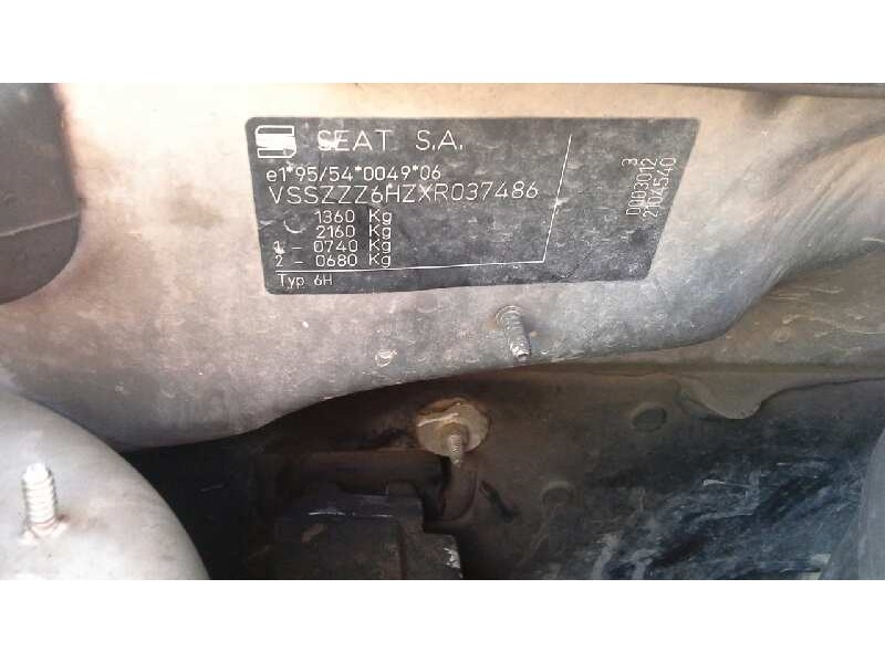 seat arosa (6h1) del año 1999