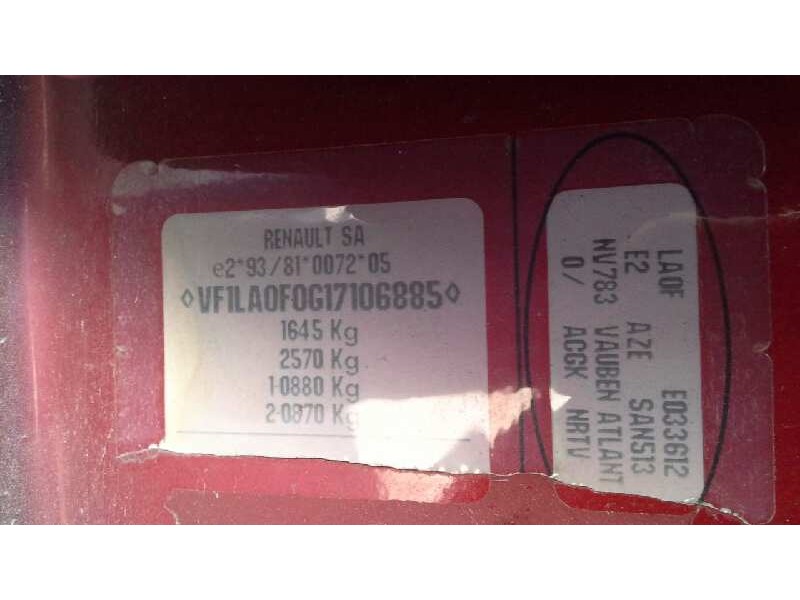 renault megane i classic (la0) del año 1998