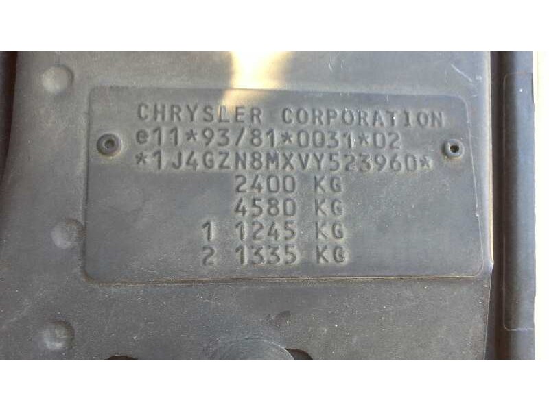 jeep gr.cherokee (zj)/(z) del año 1997