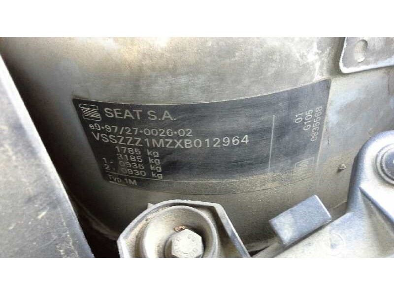 seat toledo (1m2) del año 1999