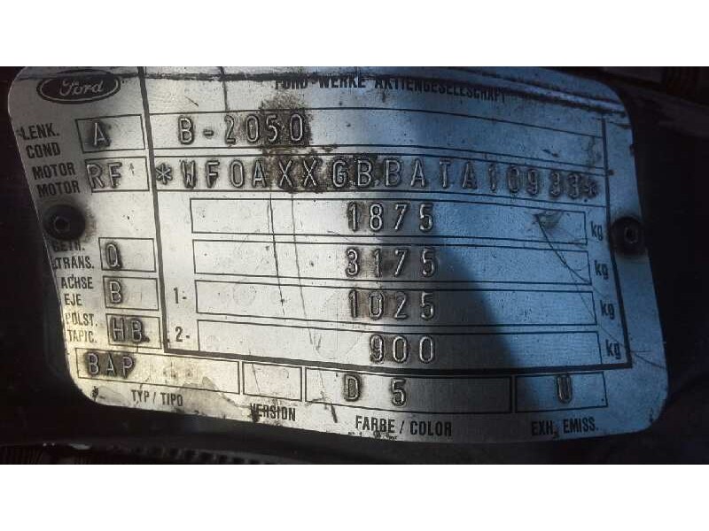 ford mondeo berlina (gd) del año 1996