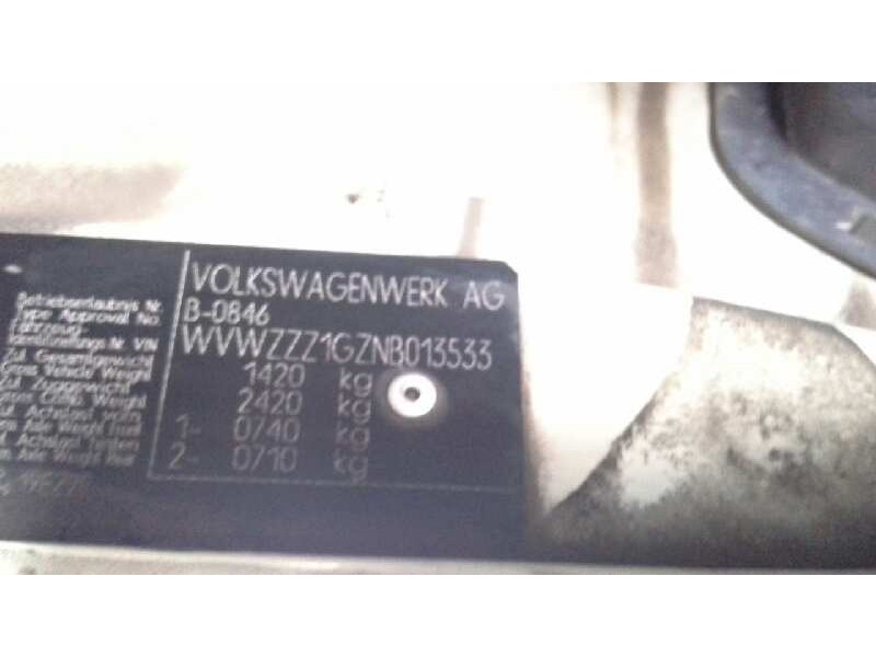 volkswagen golf ii (191/193) del año 1991