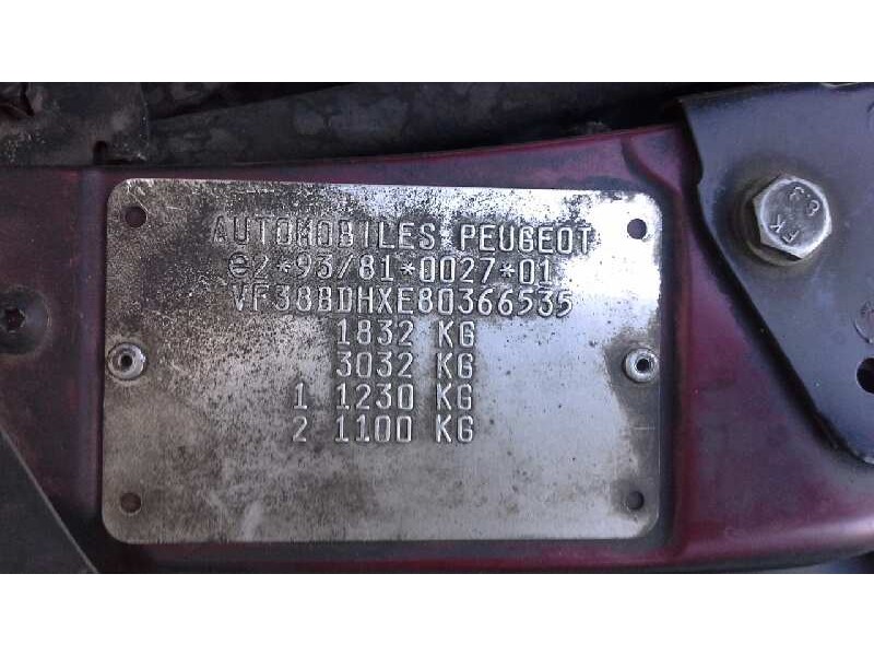 peugeot 406 berlina (s1/s2) del año 1998