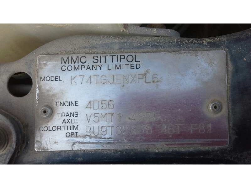 mitsubishi l 200 (k6/7) del año 2000