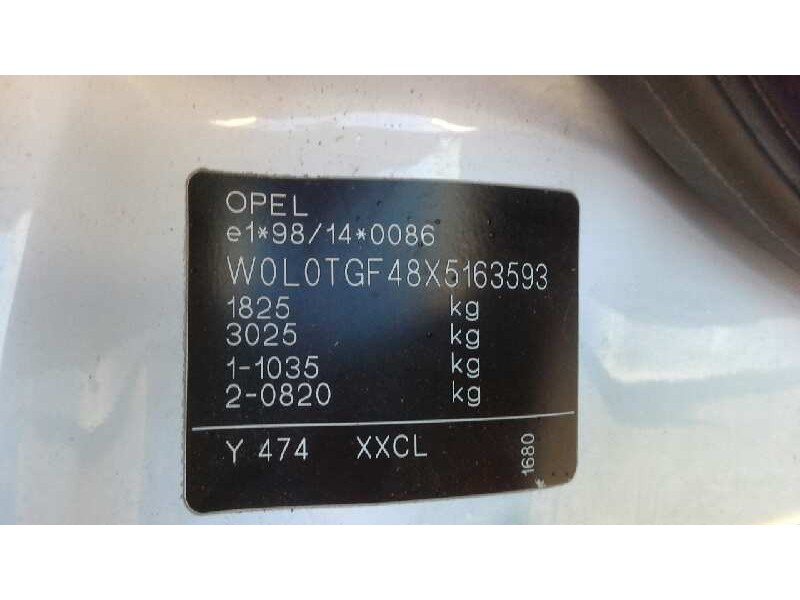 opel astra g berlina del año 1999