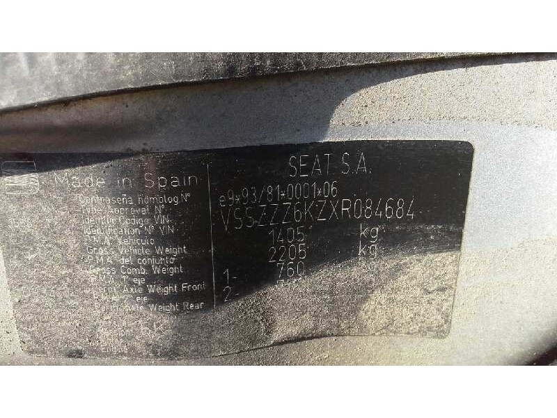 seat ibiza (6k) del año 1998