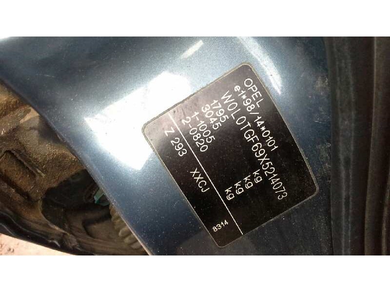 opel astra g berlina del año 1999