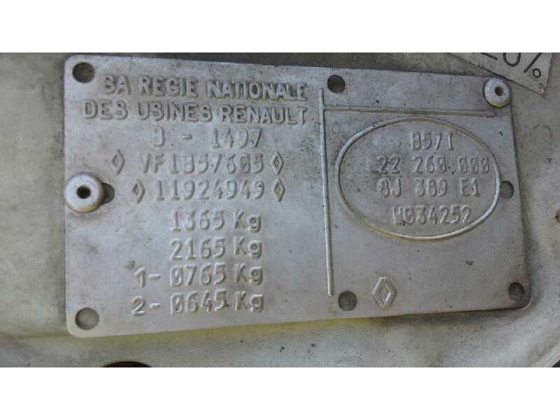 renault clio i fase i+ii (b/c57) del año 1994