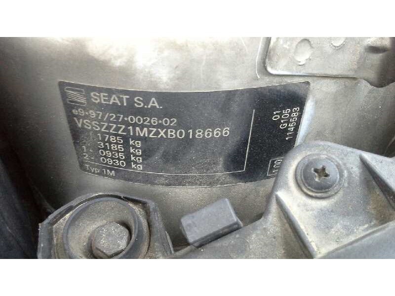 seat toledo (1m2) del año 1999