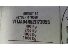 renault megane i scenic (ja0) del año 1999 2