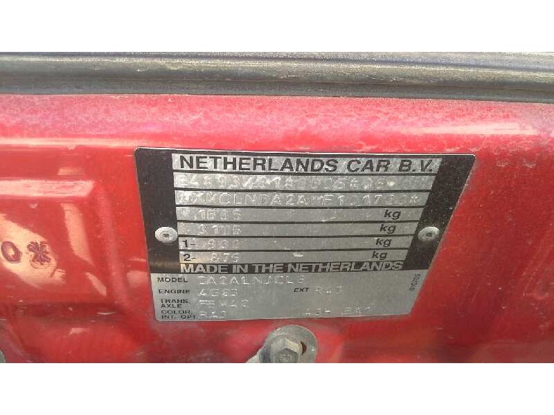 mitsubishi carisma berina 5 (da0) del año 1998