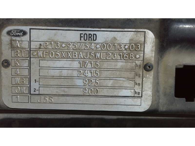 ford fiesta berl./courier del año 1998