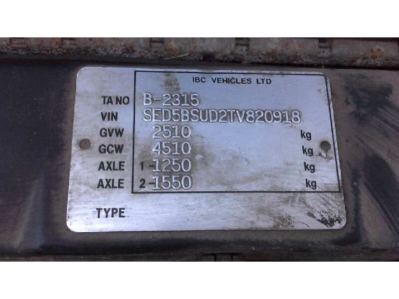 opel frontera a del año 1996