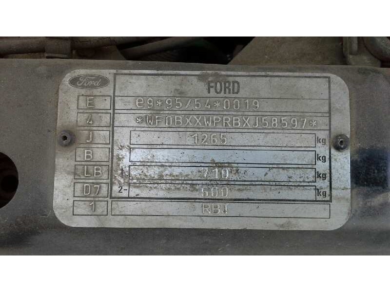 ford ka (ccq) del año 1999