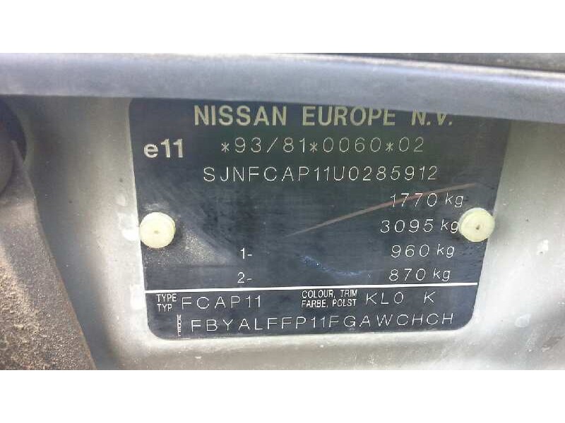 nissan primera berlina (p11) del año 1998