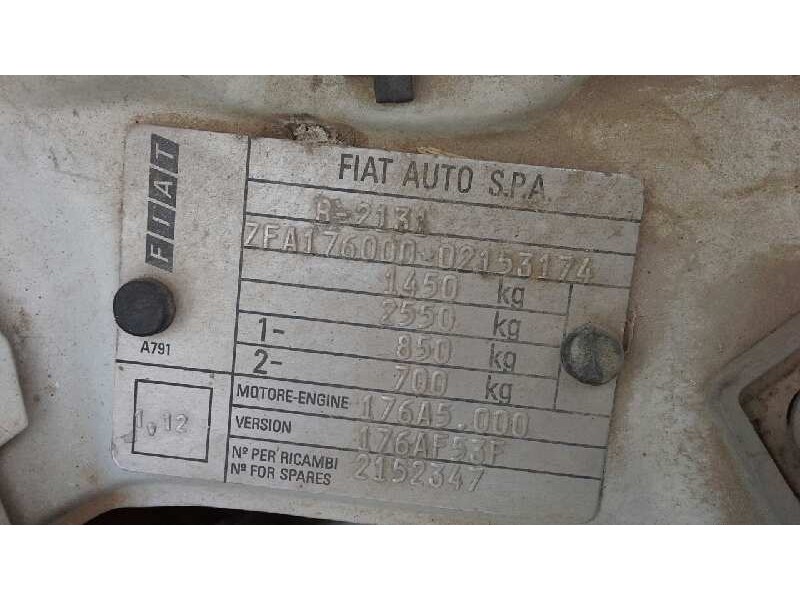 fiat punto berl. (176) del año 1995