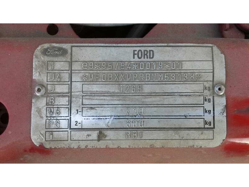 ford ka (ccq) del año 1997