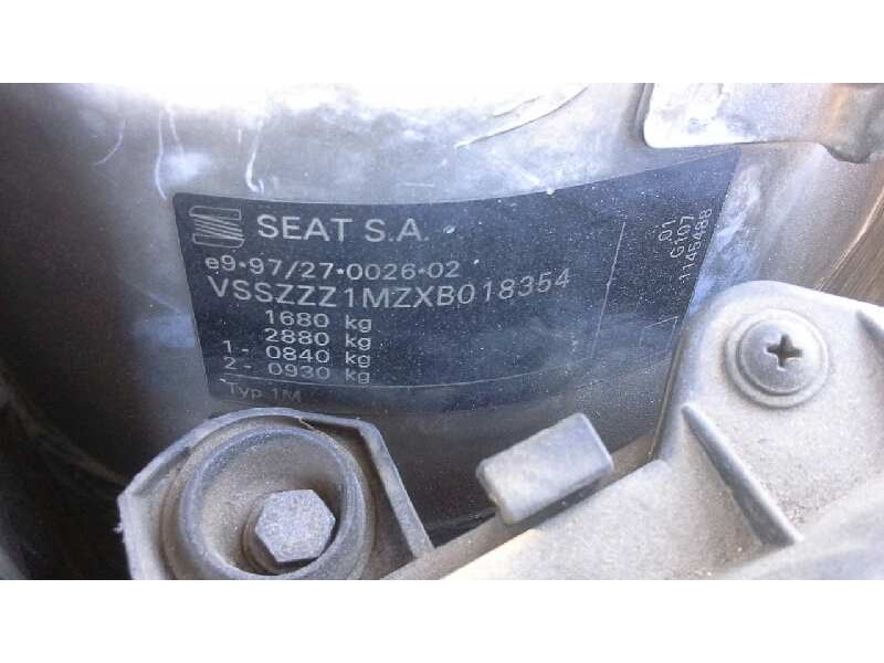 seat toledo (1m2) del año 1999