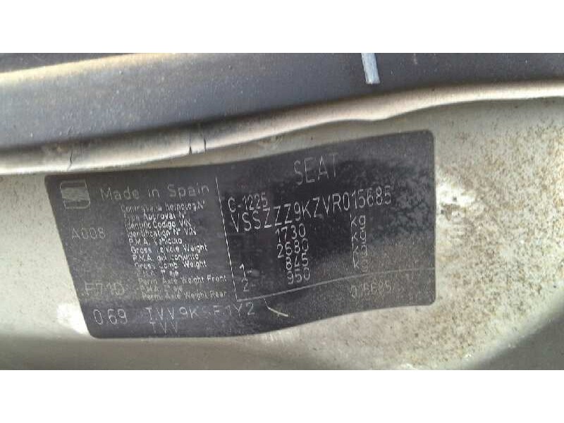 seat inca (6k9) del año 1997