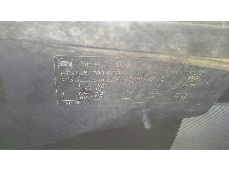 seat arosa (6h1) del año 1999