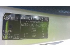 mercedes-benz clase e (w210) berlina diesel del año 1997 2