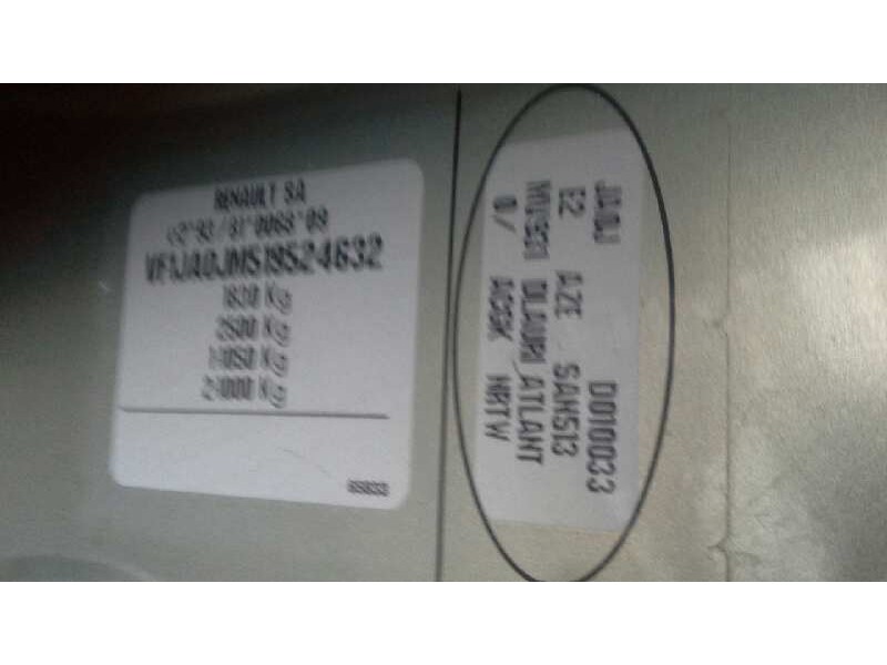 renault megane i scenic (ja0) del año 1999