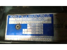 honda accord berlina (cc/ce) del año 1997 2