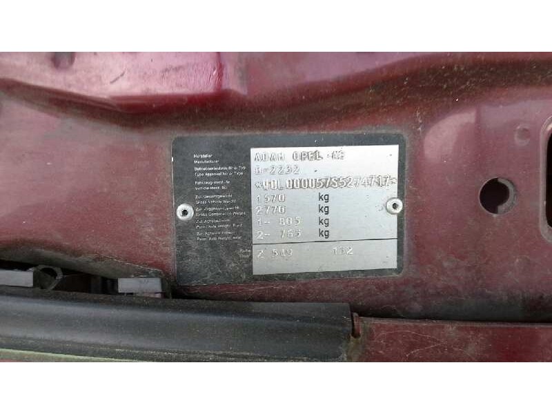 opel astra f berlina del año 1995