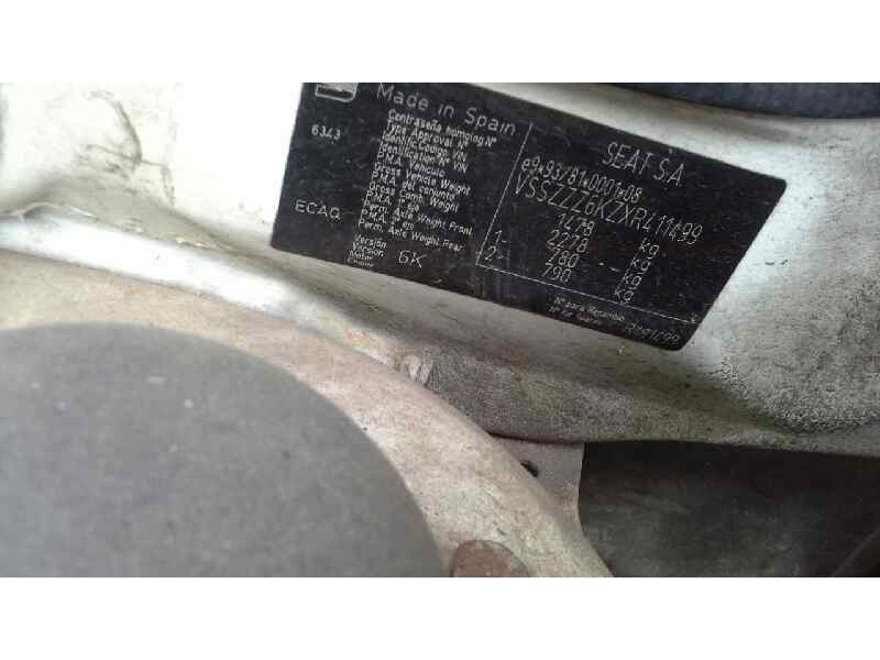 seat cordoba berlina (6k2) del año 1999