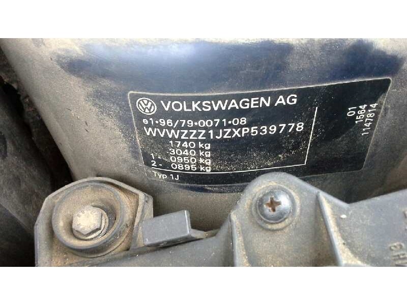 volkswagen golf iv berlina (1j1) del año 1999