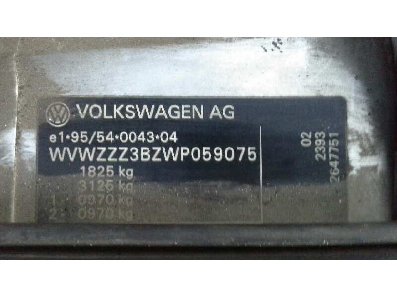 volkswagen passat berlina (3b2) del año 1997