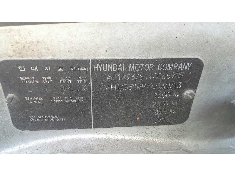 hyundai coupe (j2) del año 1999