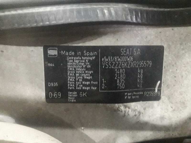 seat ibiza (6k) del año 1999