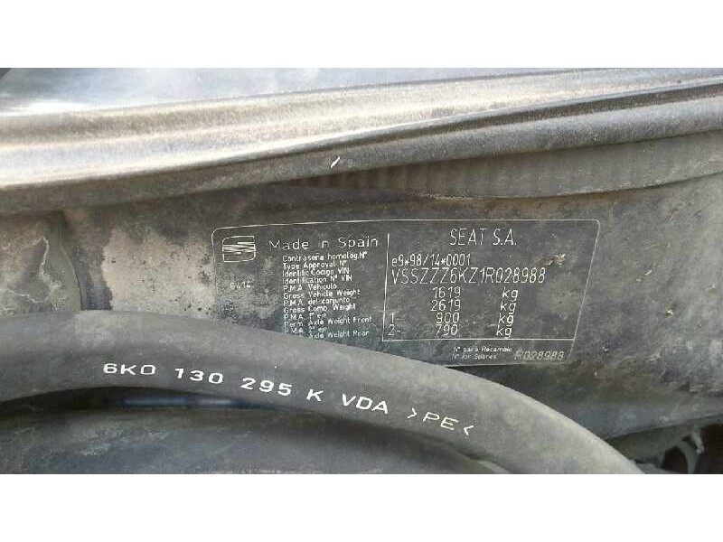 seat cordoba berlina (6k2) del año 2000