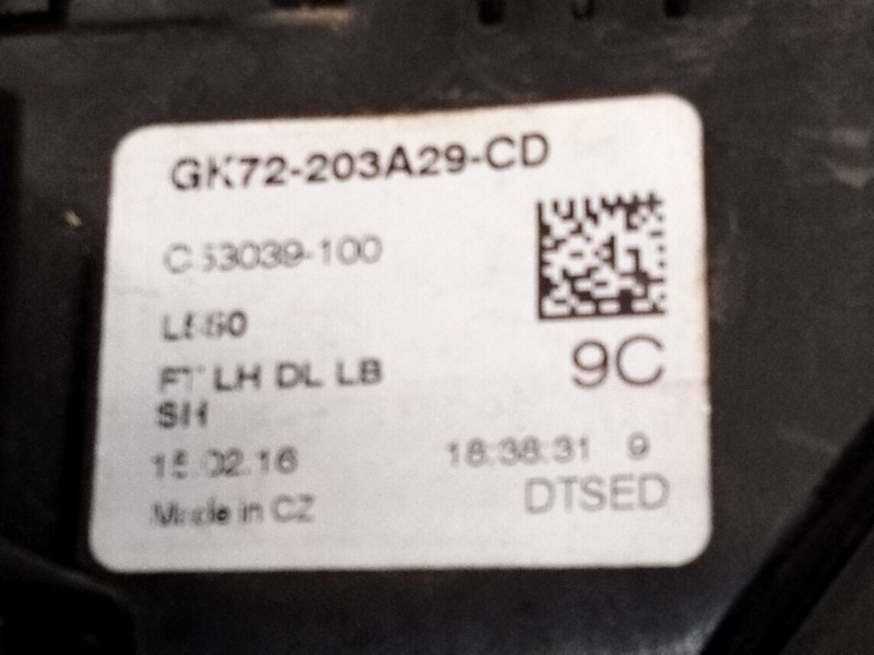 Recambio de cerradura puerta delantera izquierda para land rover discovery sport (l550) 2.0 d referencia OEM IAM GK72203A29CD  