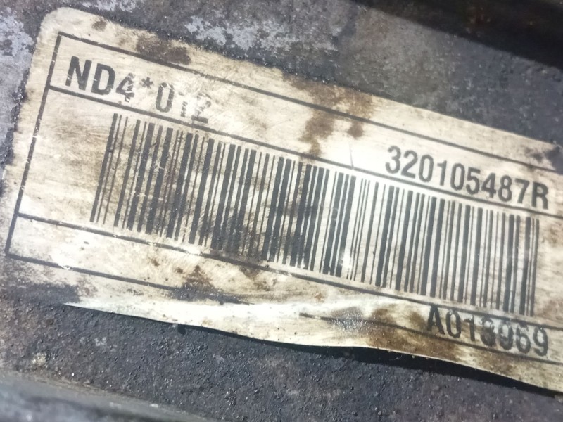 Recambio de caja cambios para renault scénic iii van (jz0/1_) 1.6 dci (jz00, jz12, jz2a) referencia OEM IAM 320105487R  