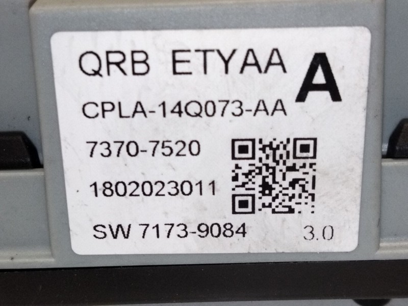 Recambio de caja reles para land rover evoque 2.0 td4 cat referencia OEM IAM CLPA14Q073AA  