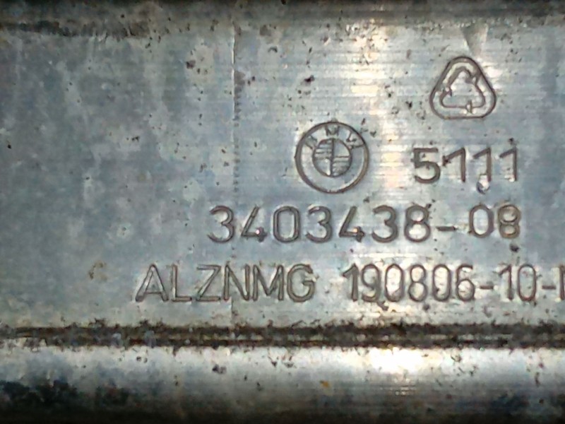 Recambio de refuerzo paragolpes delantero para bmw x3 (e83) 2.5 i referencia OEM IAM 5111340343808  