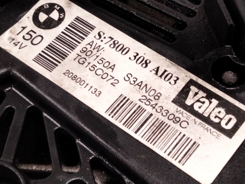Recambio de alternador para bmw x3 (e83) 3.0 sd referencia OEM IAM 7800308  