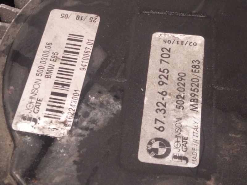 Recambio de electroventilador para bmw x3 (e83) 2.5 i referencia OEM IAM 6925702  