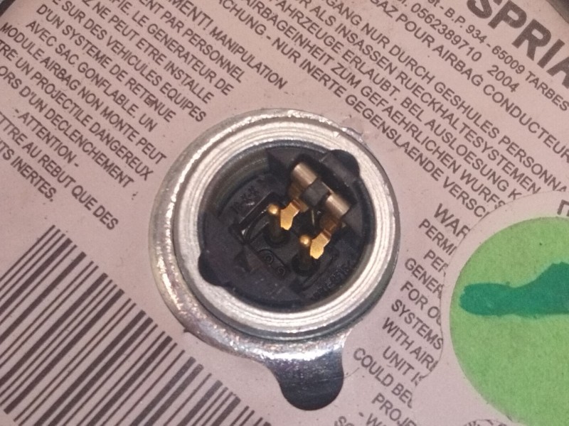 Recambio de airbag delantero izquierdo para opel movano a furgón (x70) 2.5 dti (fd) referencia OEM IAM 820018863  