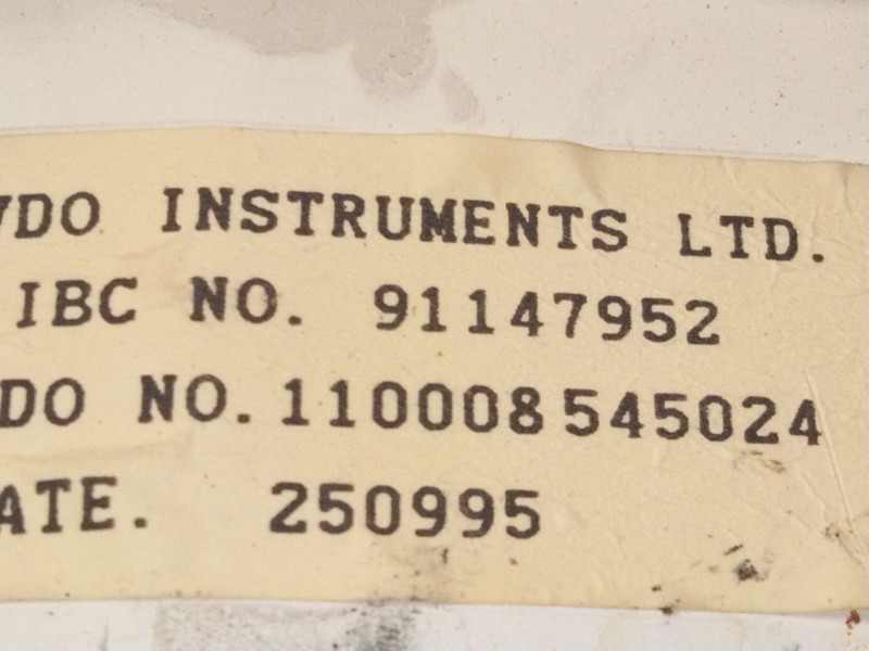 Recambio de cuadro instrumentos para opel frontera a (u92) 2.8 td (5bmwl4, 5bsud2) referencia OEM IAM 91147952  